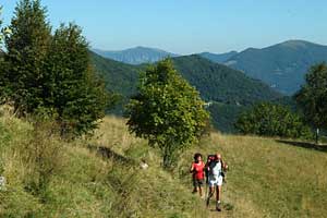 Vandra i Bergamo, Italien
