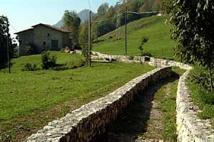 Vandra i Bergamo, Italien